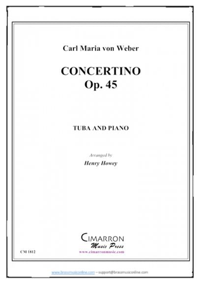 Weber - Concertino, Op. 45 - Tuba and Piano