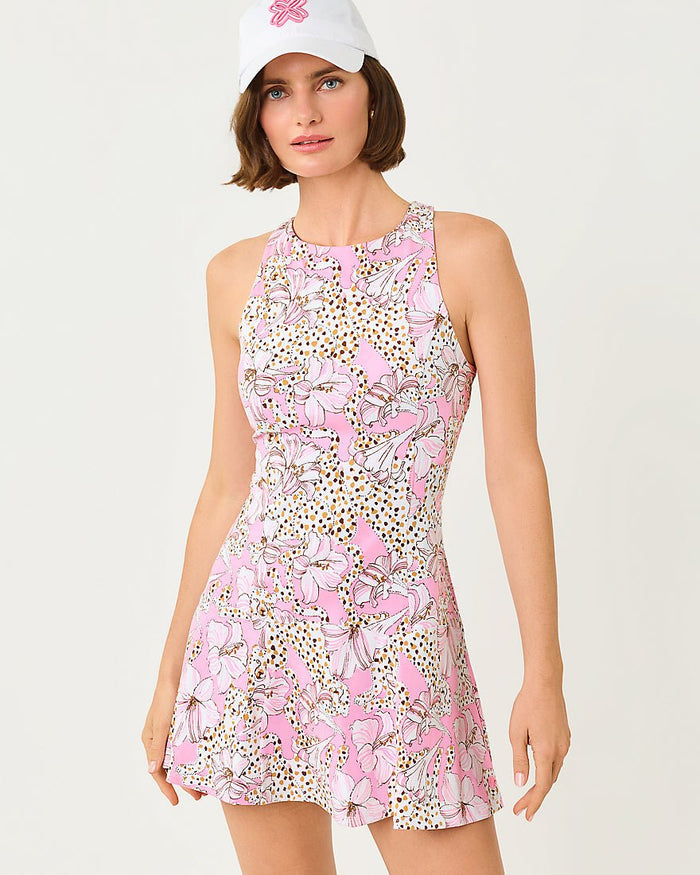 Lilly Pulitzer - Westley Active Dress Upf 50 Plus - Conch Shell Pink Wildness