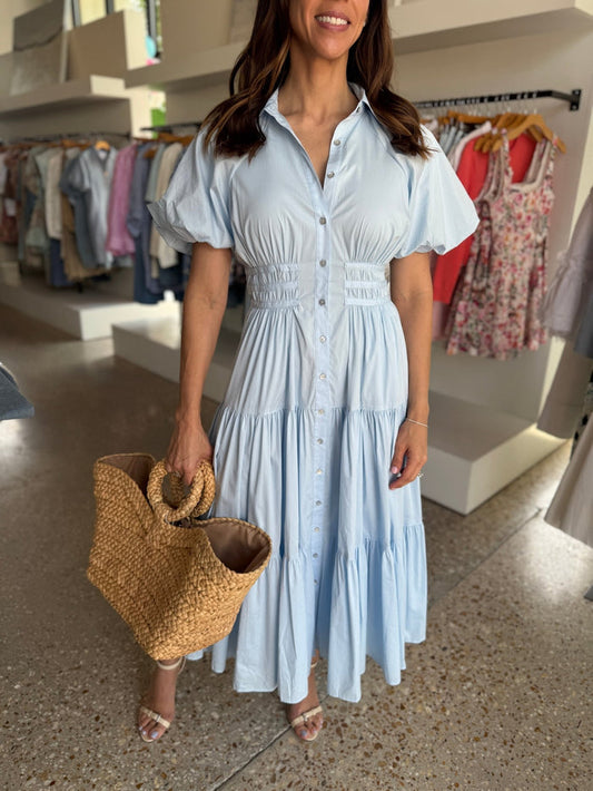 Whispering Sky Maggio dress - Amor Lafayette