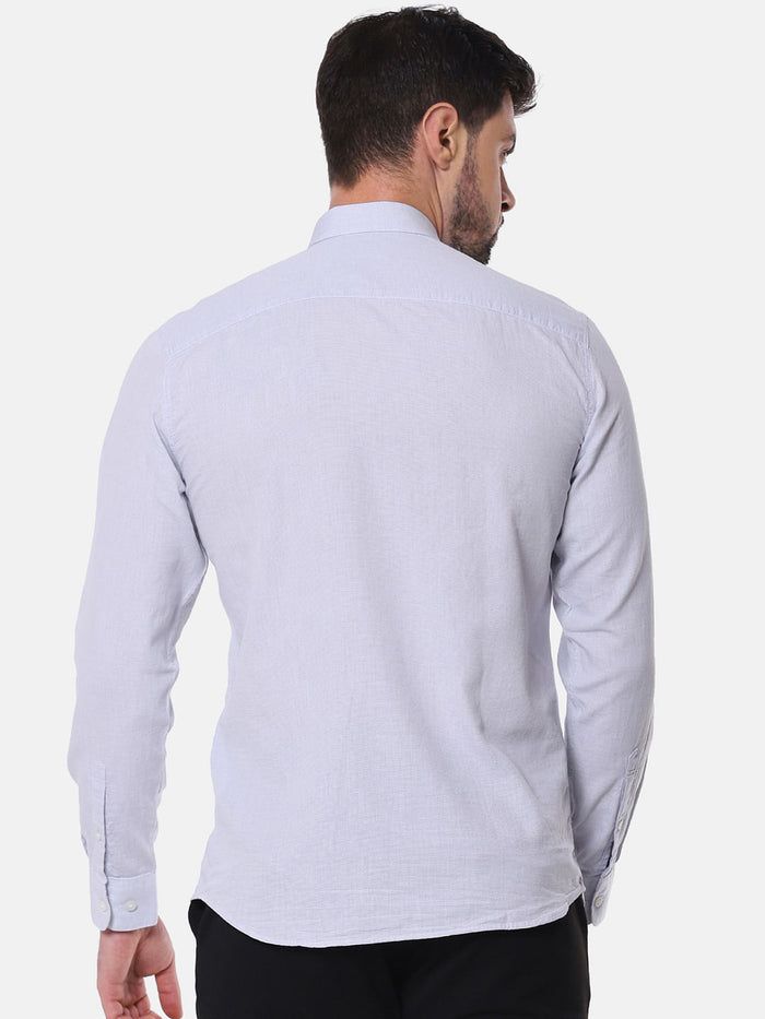 White Formal Full Sleeves Shirt