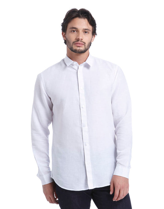 White Full Sleeves Shirt