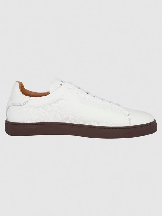 White Leather Sneakers