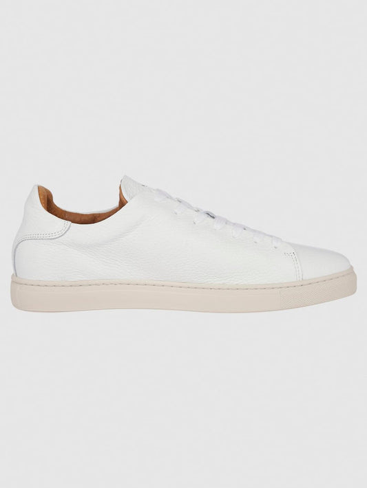 White Leather Sneakers
