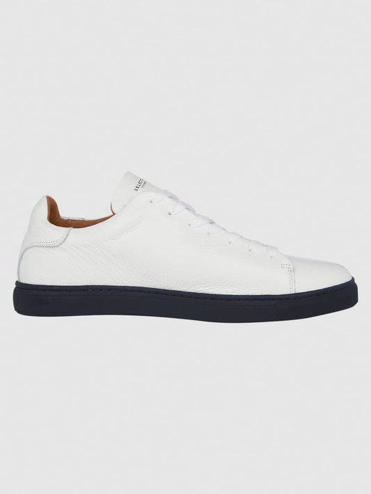 White Leather Sneakers