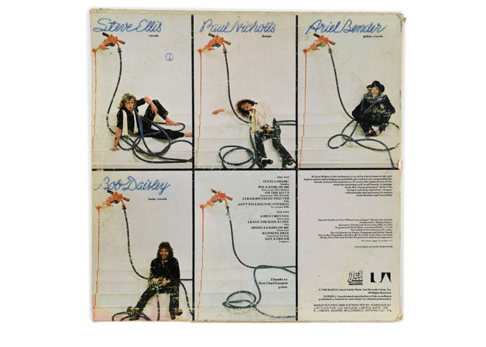 Widowmaker - Widowmaker LP Vinyl Album 1976