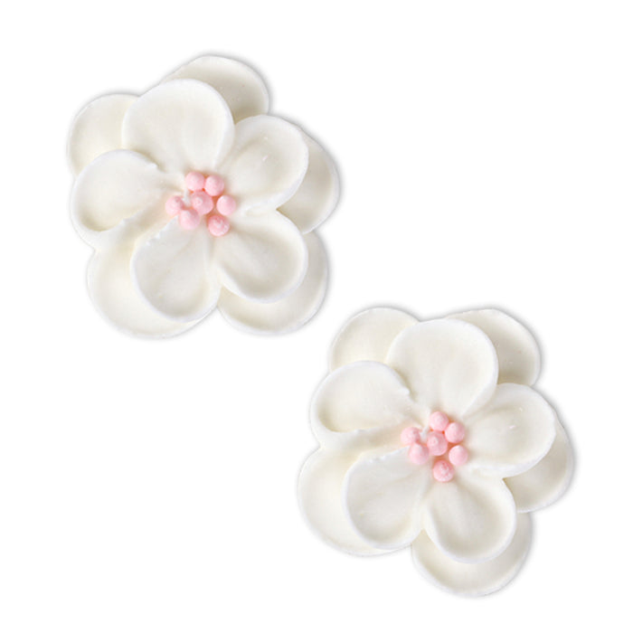 Wild Cherry Blossom Royal Icing Decorations (Bulk)
