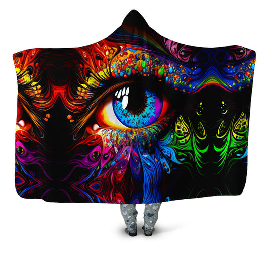 Window to the Soul Hooded Blanket iEDM Epic Hoodie