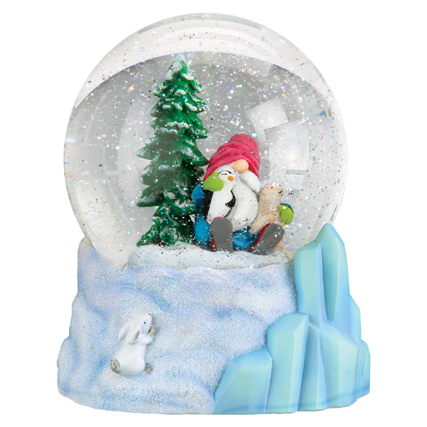 Winter Arctic Gnome Snow Globe