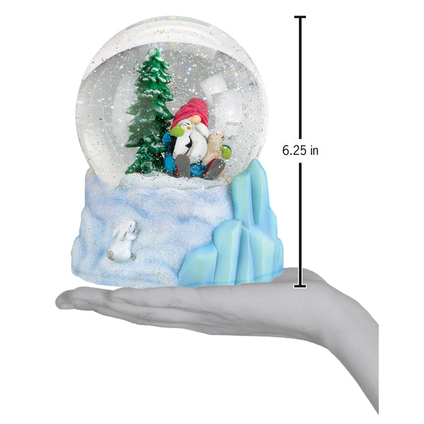 Winter Arctic Gnome Snow Globe