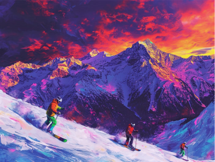 Winter Mountain Majesty