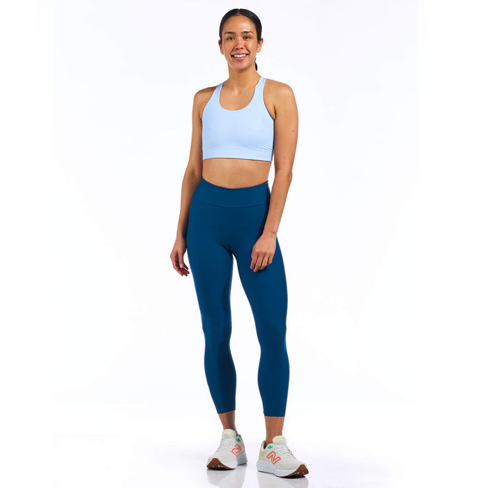 Women's Activewear 7/8 Tight by Giordana Cycling, PETROL, Made in Italy