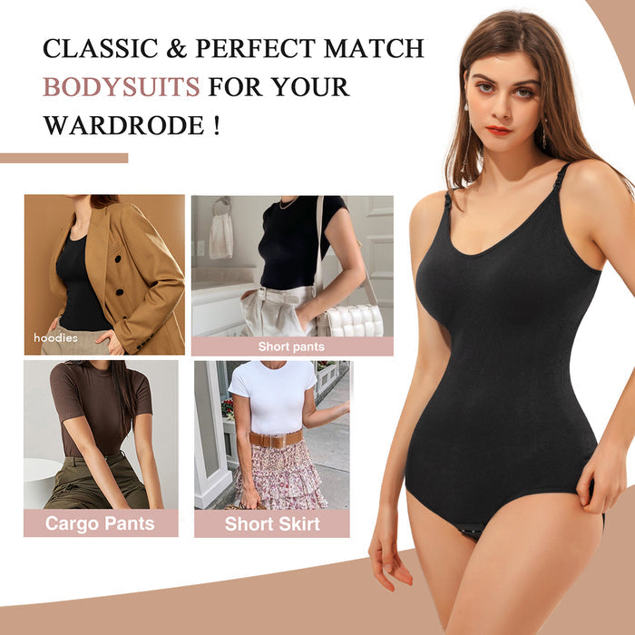 Women’s Compression Bodysuit Full Body Waist Trainer Shaper Underwear