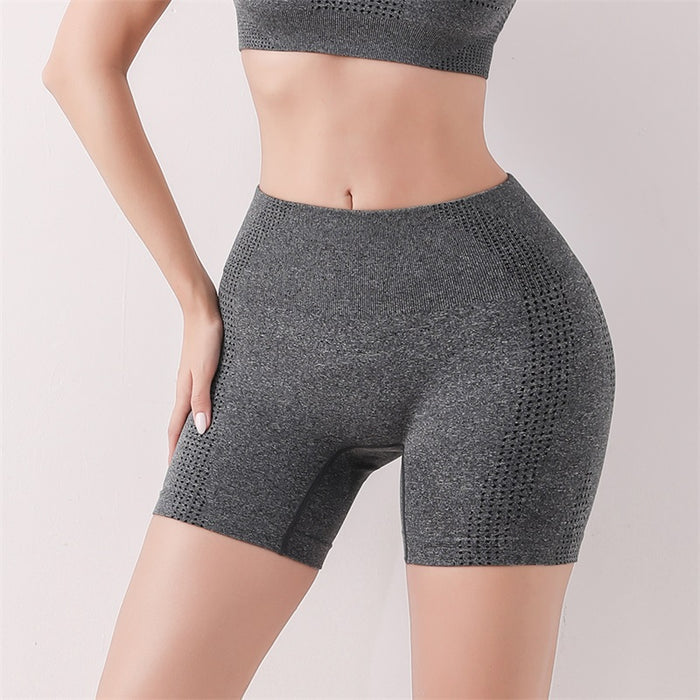 Women's High Waist Seamless Butt Lift Sport Panties Workout Shorts
