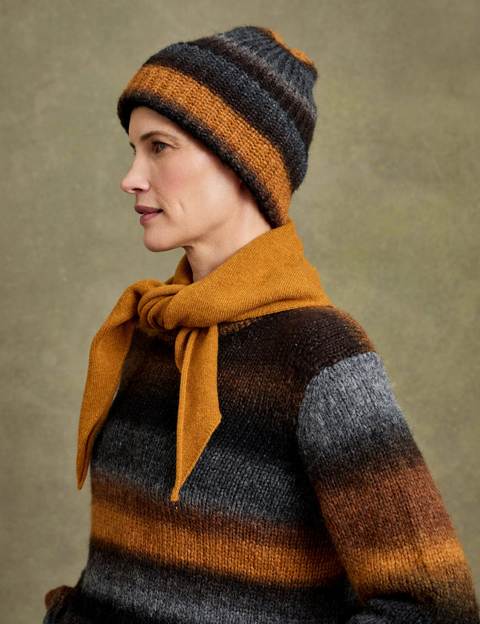 Wool Triangle Scarf