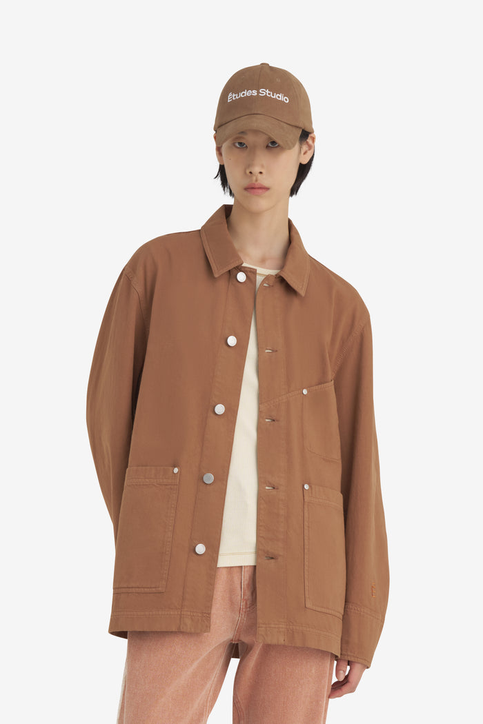 WORKER TWILL JACKET 42 / CAMEL