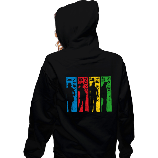 Zippered Hoodies, Unisex / Small / Black