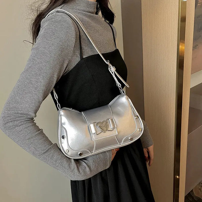 Y2k Retro Love Shoulder Bags fashionnsio