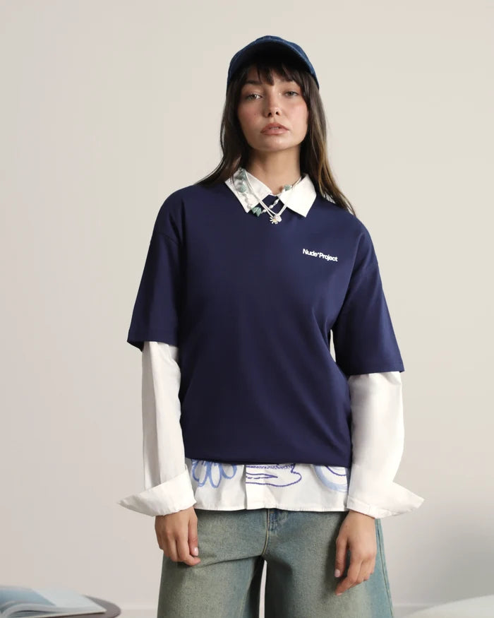 Yate Tee Navy