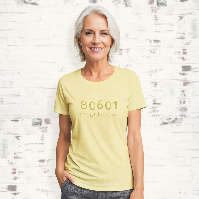 Zip Code - Custom Women's T-Shirt
