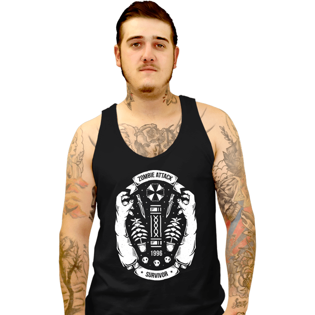 Tank Top, Unisex / Small / Black