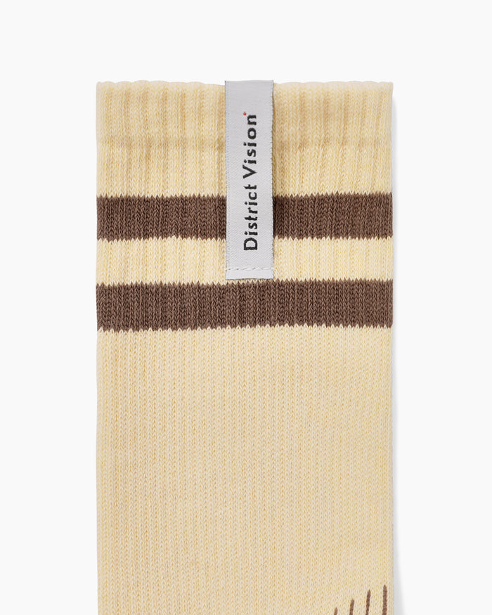 Zonal Organic Cotton Socks Sand-Brown